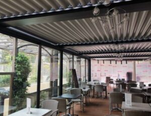 pergolas bioclimatiques pivotantes hossein vitrage menuiseries aluminium